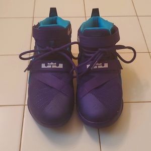 Nike Lebron Soldier 9 Summit Lake Hornets size 5Y